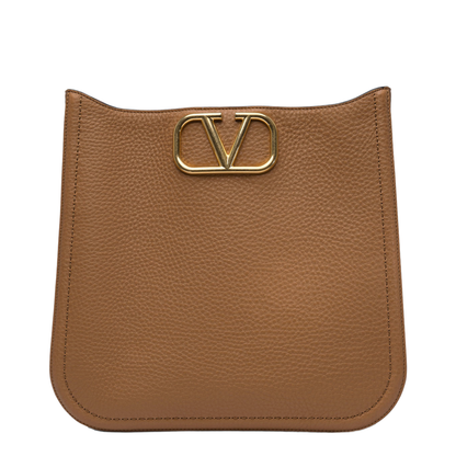 Medium Almond Alltime Shoulder Bag