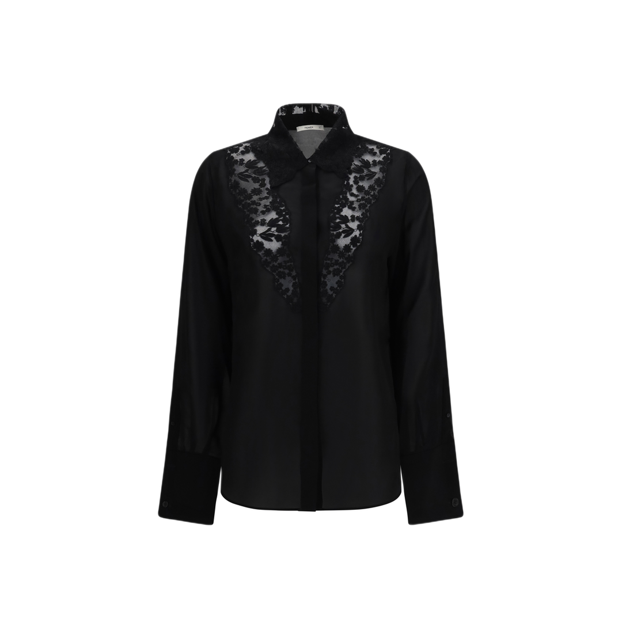MAYFEYR - Fendi - Georgette Shirt - FS8381B1UKF0QA1