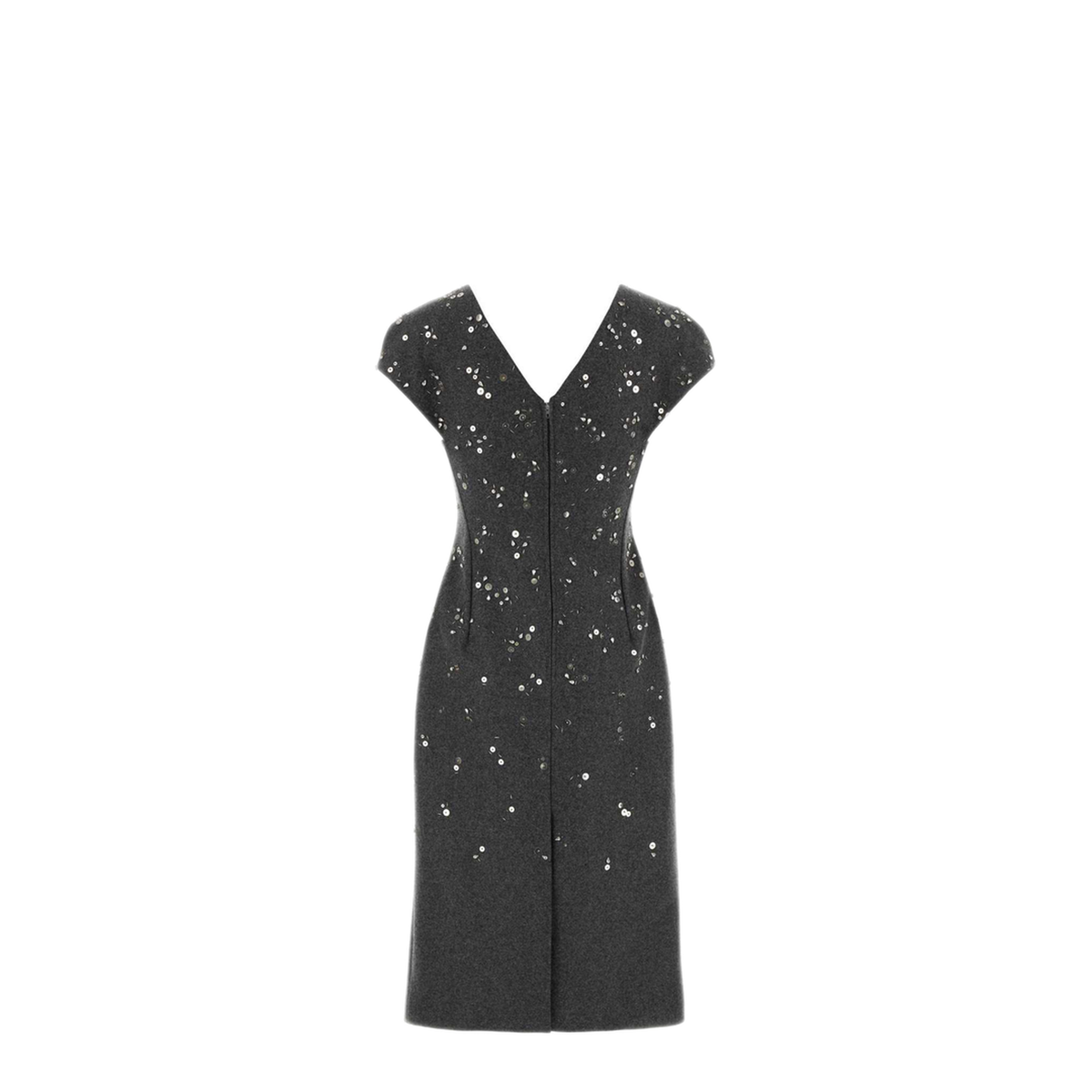 MAYFEYR - Jil Sander - Dark Grey Felt Dress - J02CT0660J40380029