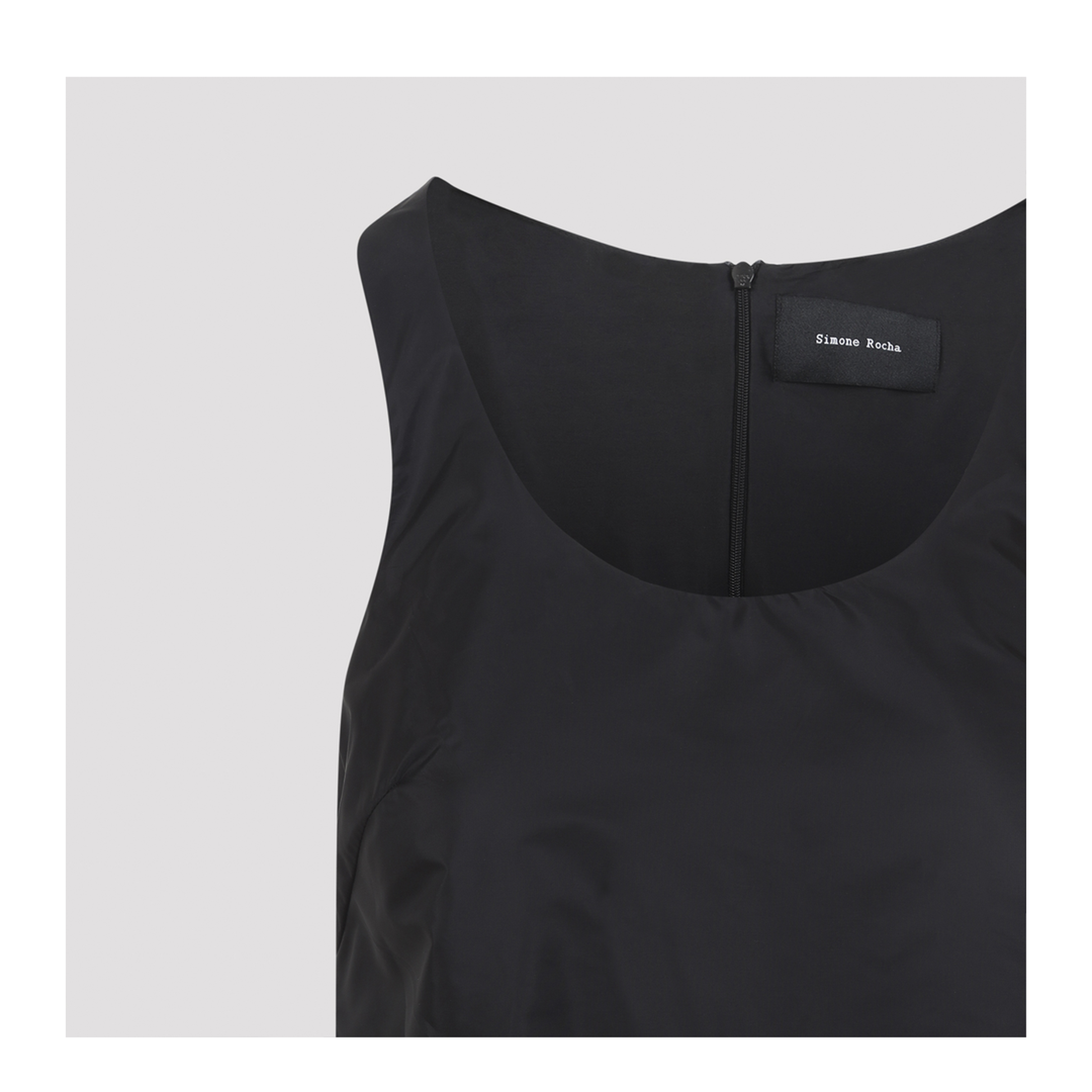 MAYFEYR - Simone Rocha - Tapered Back Peplum Mini Dress - 74721067