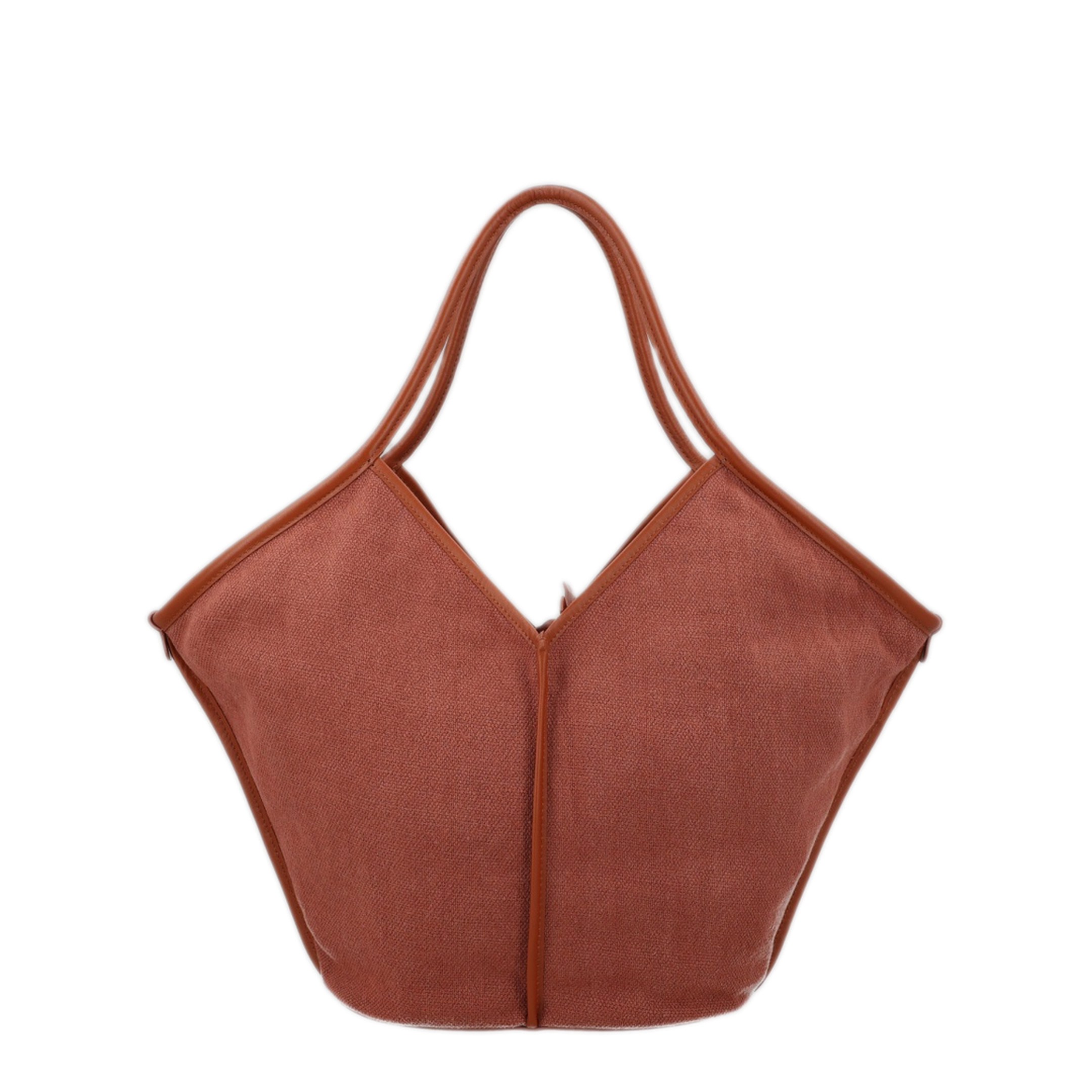 MAYFEYR - Hereu - Borsa Calella In Lino - CASOLIWBS2600235TERRACOTA