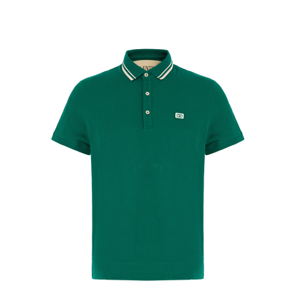 Green Piquet Polo Shirt
