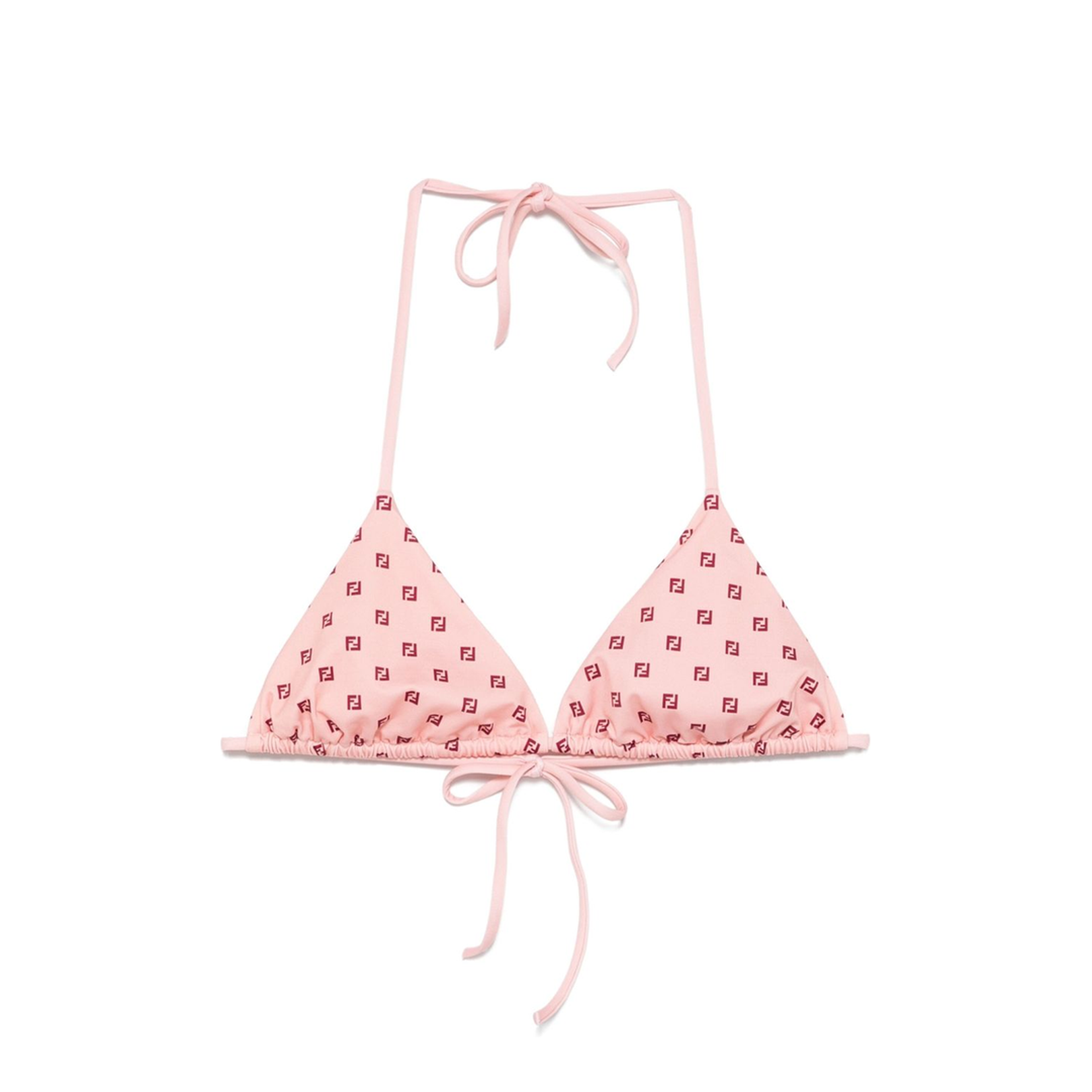 Bikini Top Technical Fabric Red