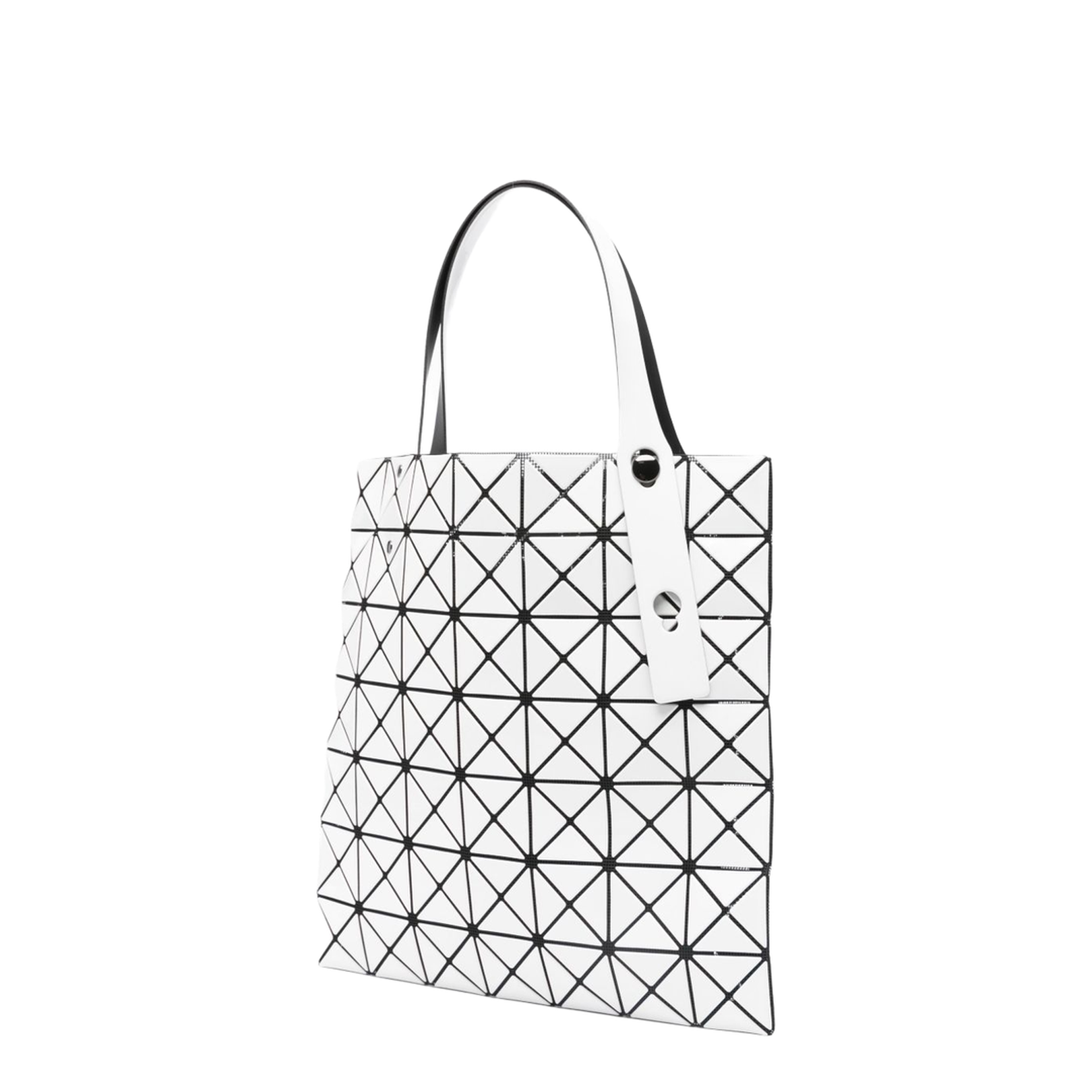 Prism Tote Bag In Shiny Synthetic Leather