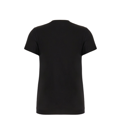 Black Cotton T-Shirt