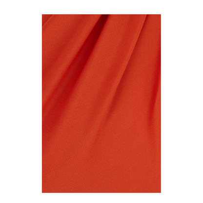 Orange Viscose Dress