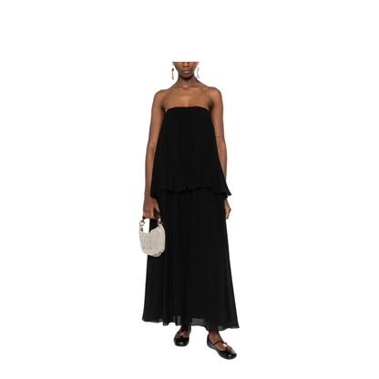 MAYFEYR - Chloè - Sleeveless Long Dress In Silk Georgette - CH26SRO03002
