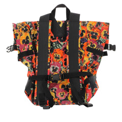 X Joe Brainard Pansies Roll Top Backpack