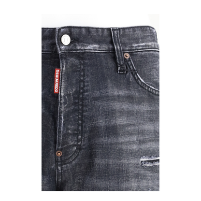 MAYFEYR - Dsquared2 - Washed Marine Shorts - S74MU0964S30357