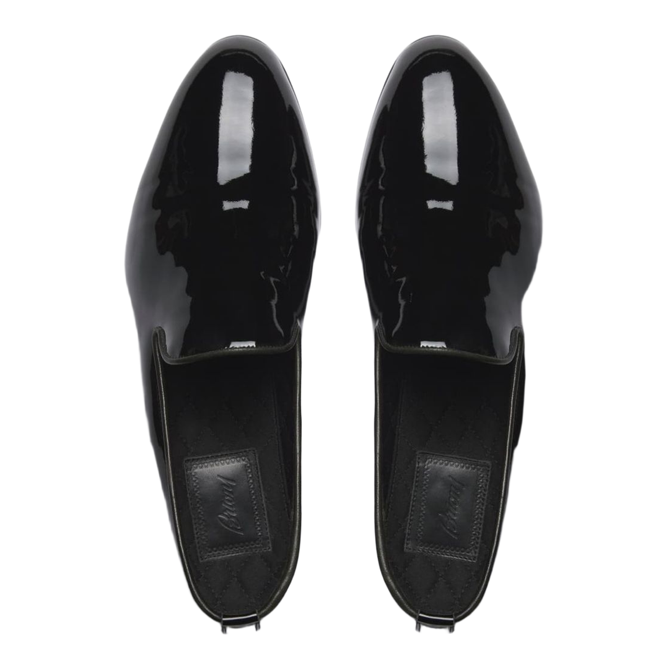 MAYFEYR - Brioni - Essential Black Patent Leather Evening Loafers - QTCR0LO97071000