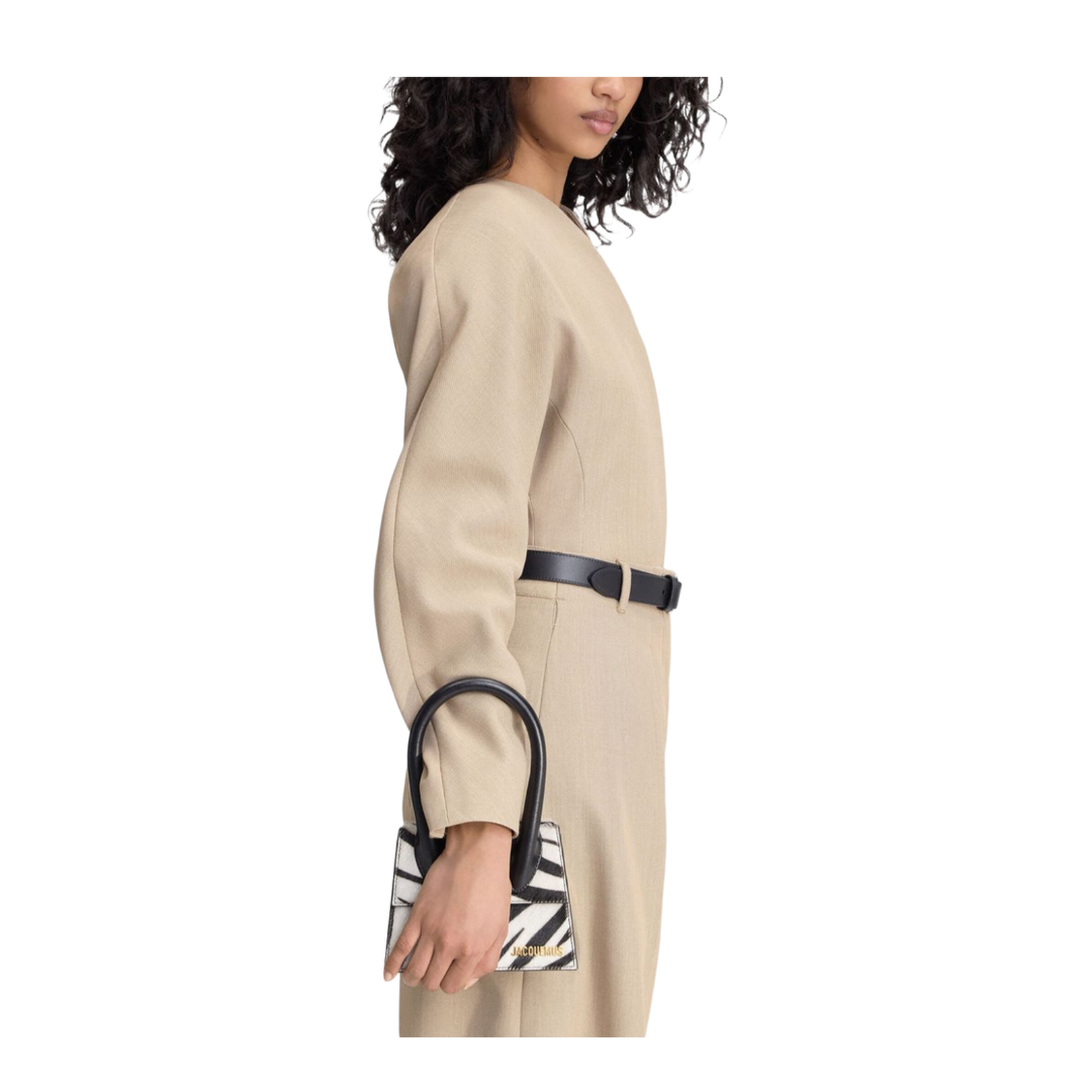 Elegant Zebra Print Handbag