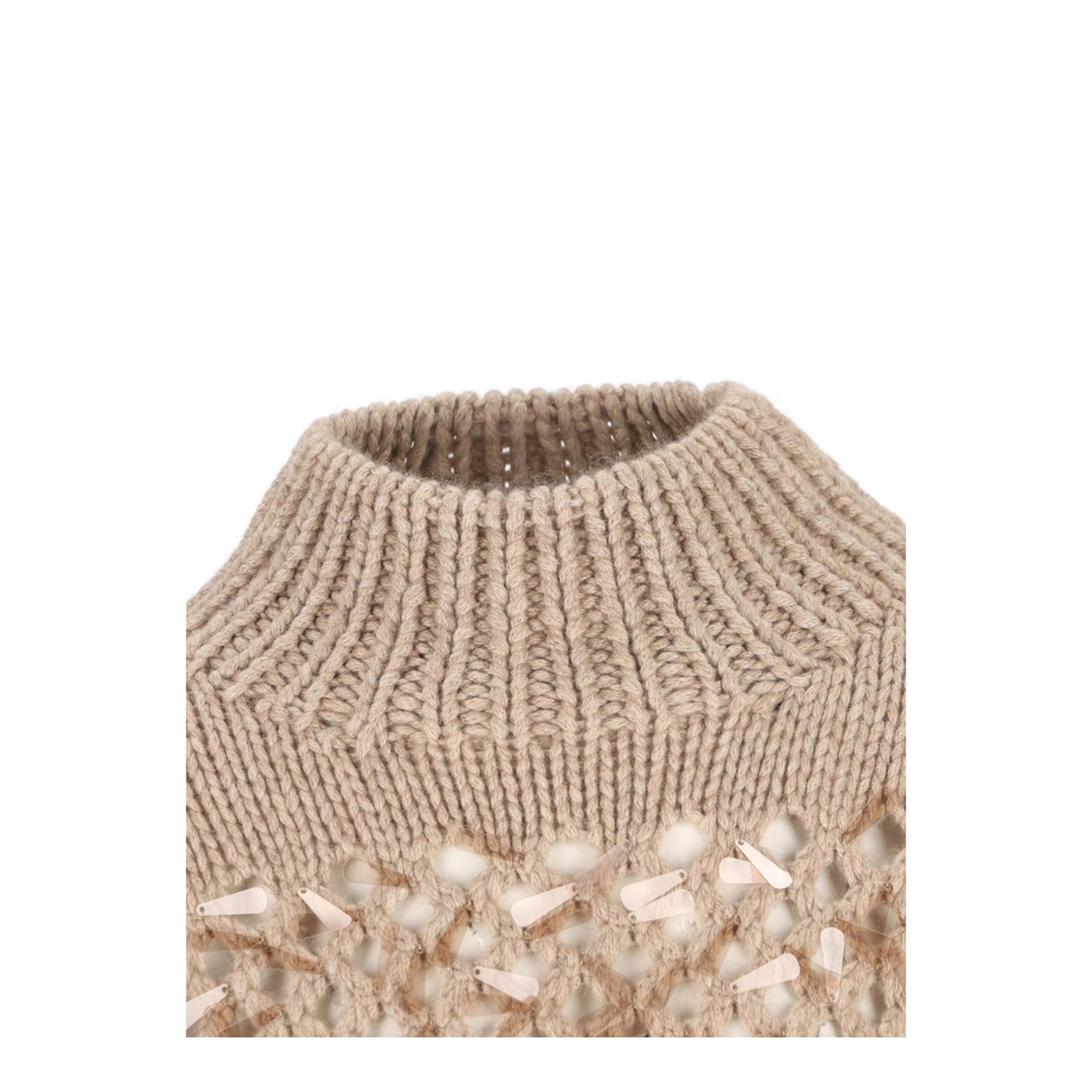 Drop Sequin Sweater