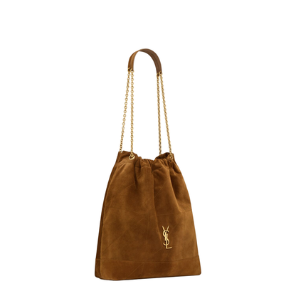 Jamie Large Pochon in Suede