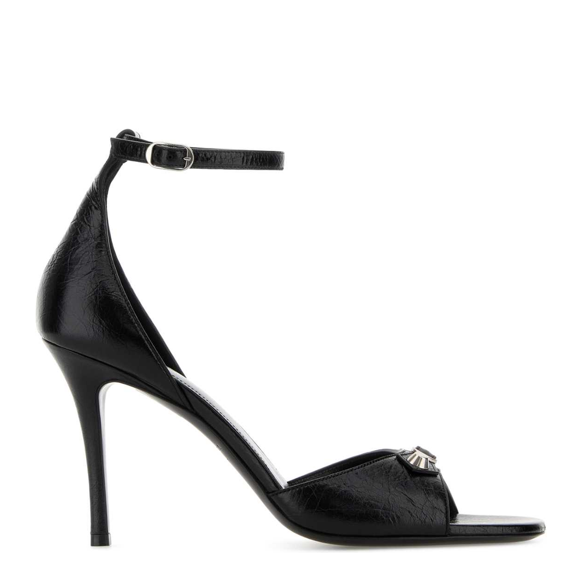 MAYFEYR - Balenciaga - Leather Heeled Sandals City Up - 854007WAD4Y1080