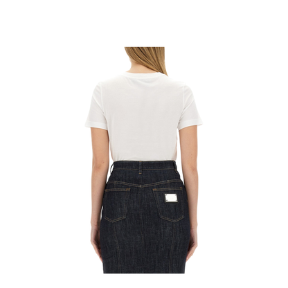 T-Shirt with Logo Patch