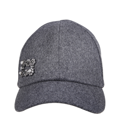 Mini Flower Pearl Strass Cap