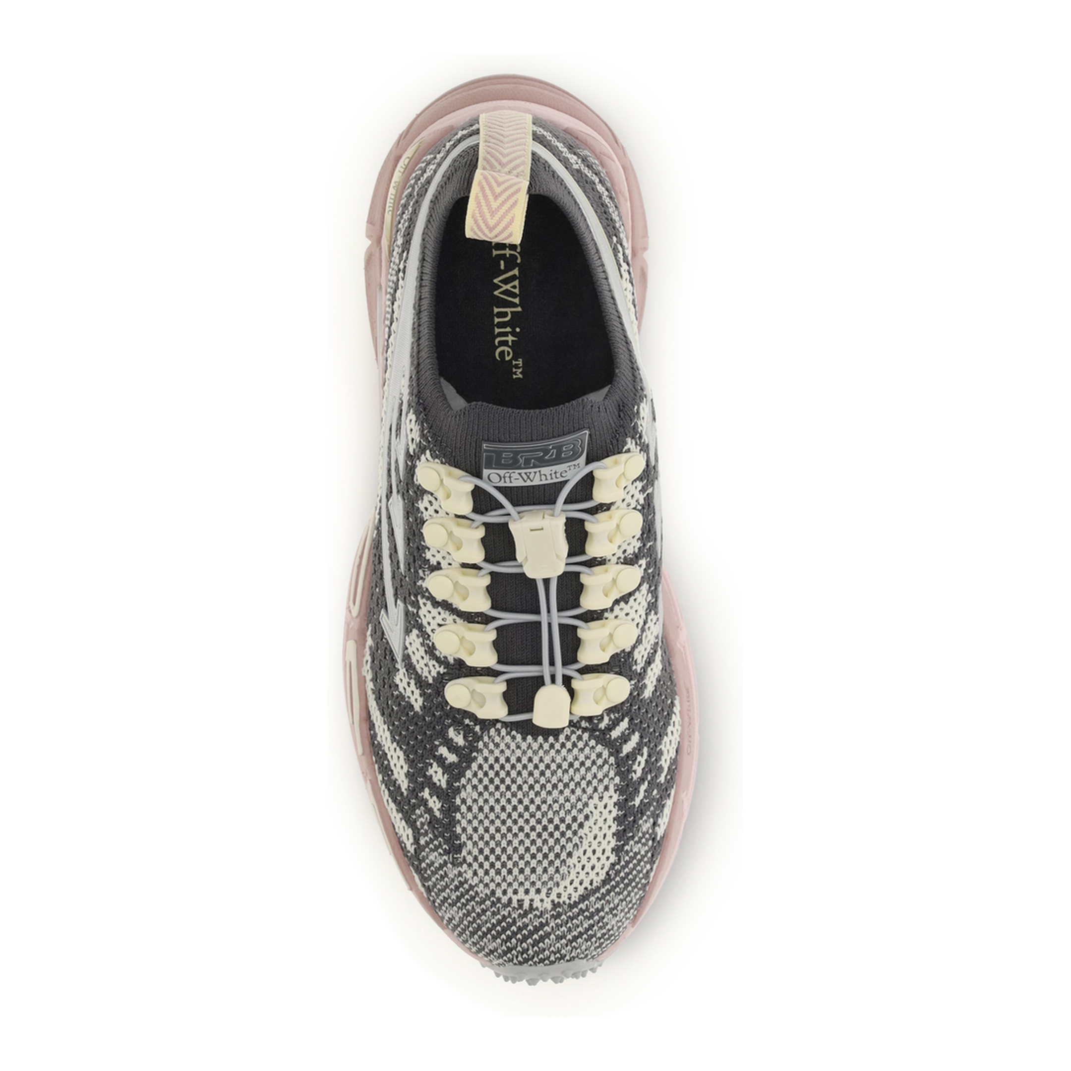 MAYFEYR - Off-White - Be Right Back Knit Sneakers - OWIA28KS26FAB001