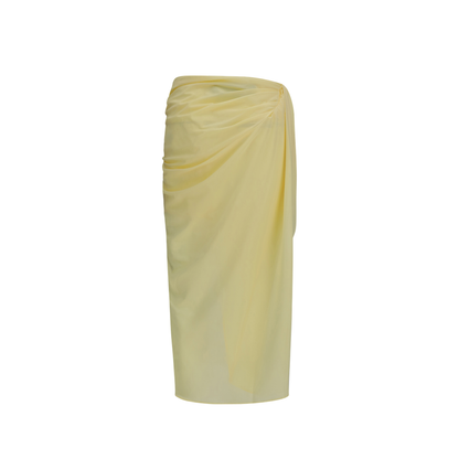 MAYFEYR - Jacquemus - Pareo Skirt In Stretch Muslin - SKW00084BW00565
