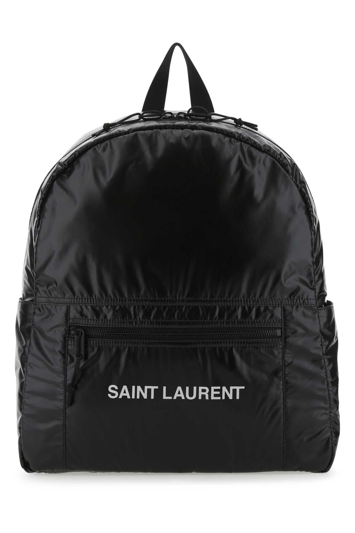 Nuxx Logo-Printed Backpack, Silver Hardware