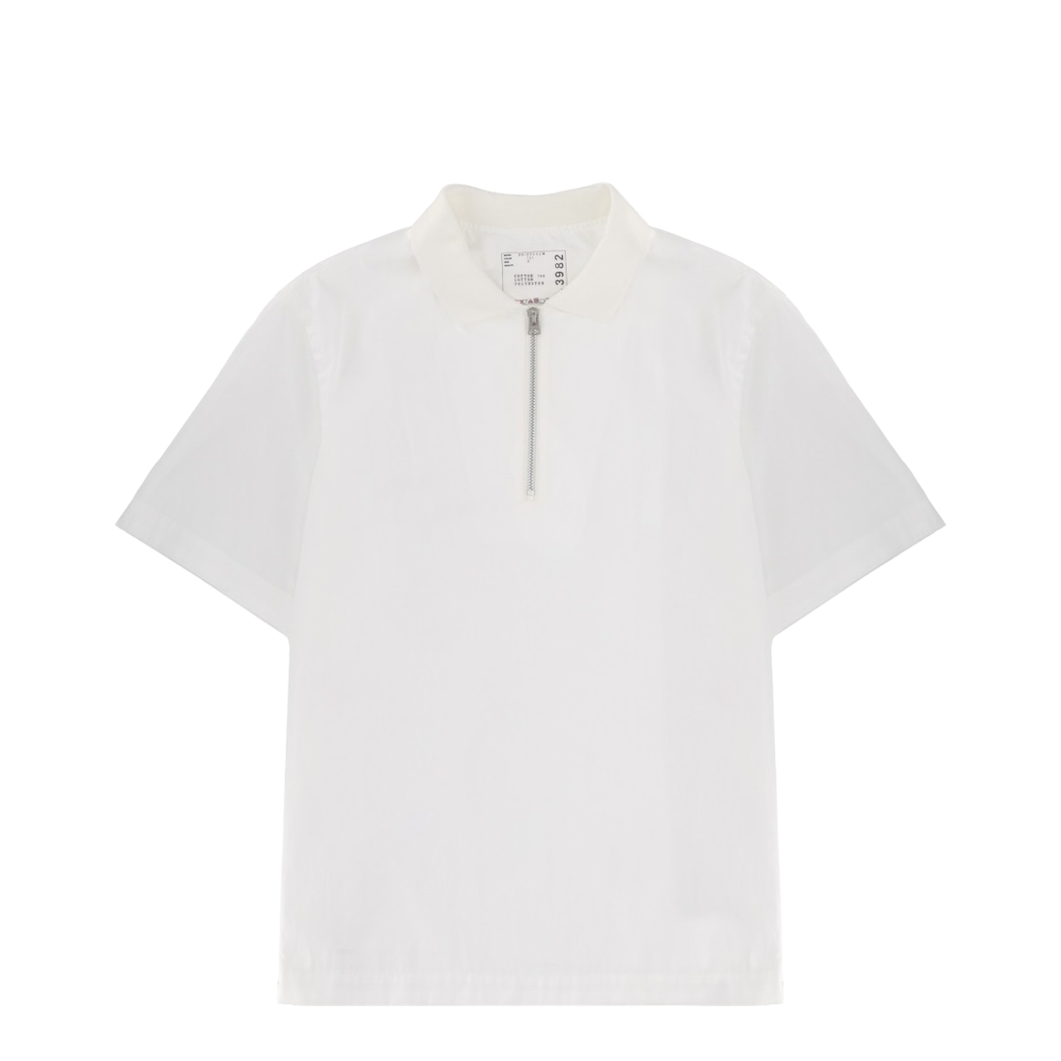 Sacai Polo Shirt with Zipper – MAYFEYR