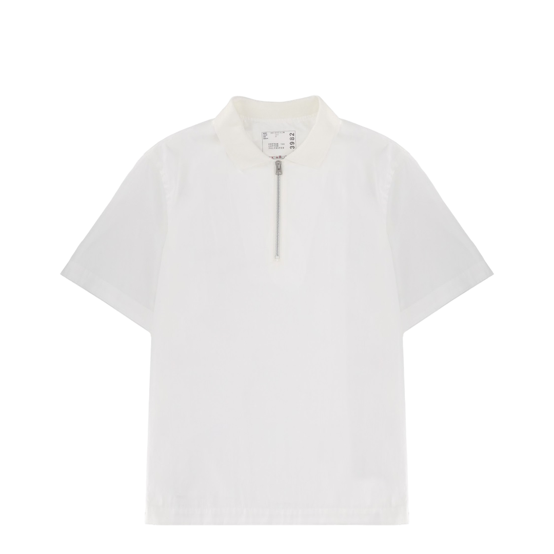 Sacai Polo Shirt with Zipper – MAYFEYR