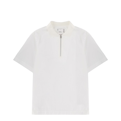 MAYFEYR - Sacai - Polo Shirt With Zipper - 2603982M151