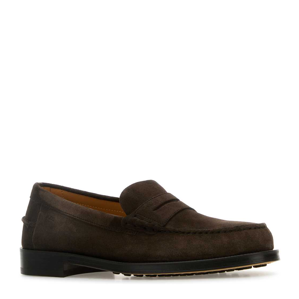 Dark Brown Suede Loafers