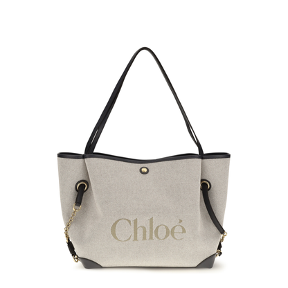 MAYFEYR - Chloè - Clover Tote Bag In Canvas - CH26AS655S6344C