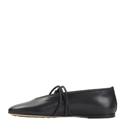 MAYFEYR - Bottega Veneta - Rosa Lamb Leather Ballerinas - 855866VBSD0