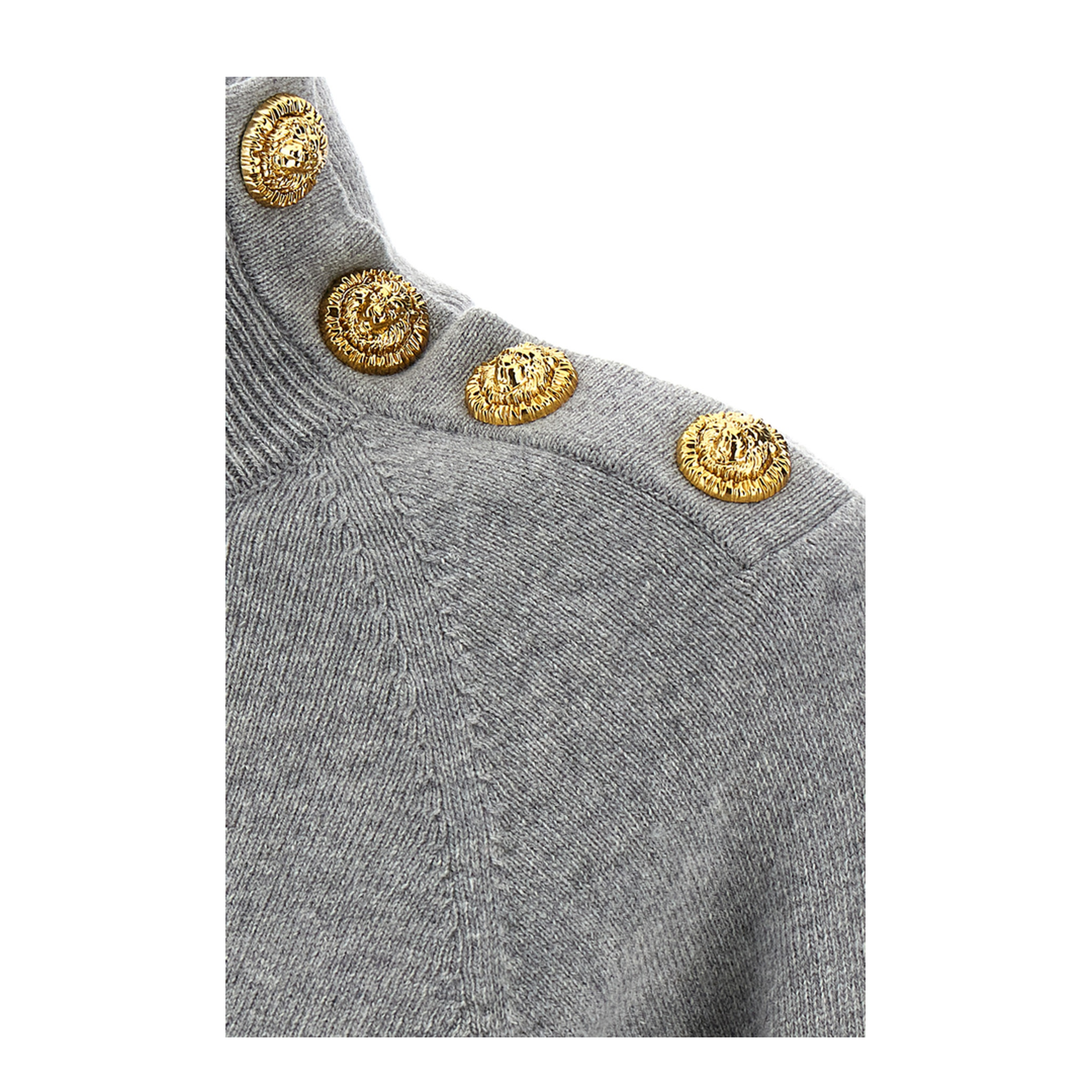 Cashmere Wool Sweater Grey