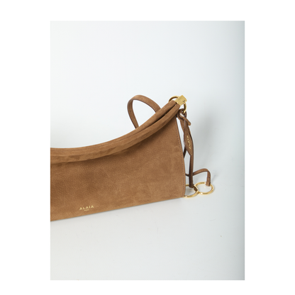 MAYFEYR - Alaia - Brown Le Click East West Medium Bag In Nubuck - AA1S01430CA214731