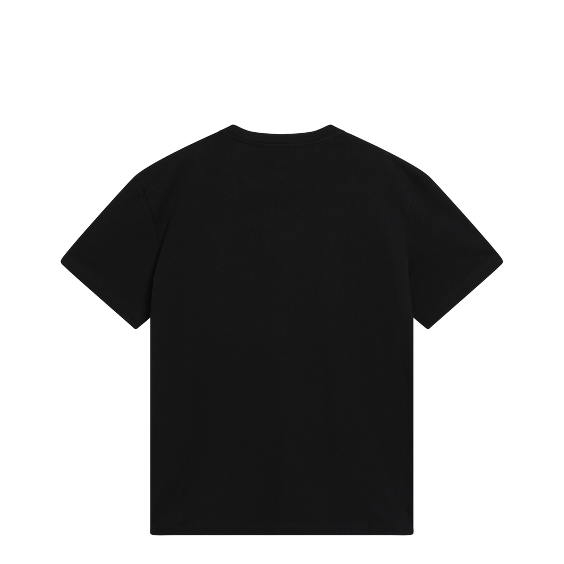 MAYFEYR - Valentino - Black Cotton T-Shirt With Vgold - 8V0MG10VBGR0NO