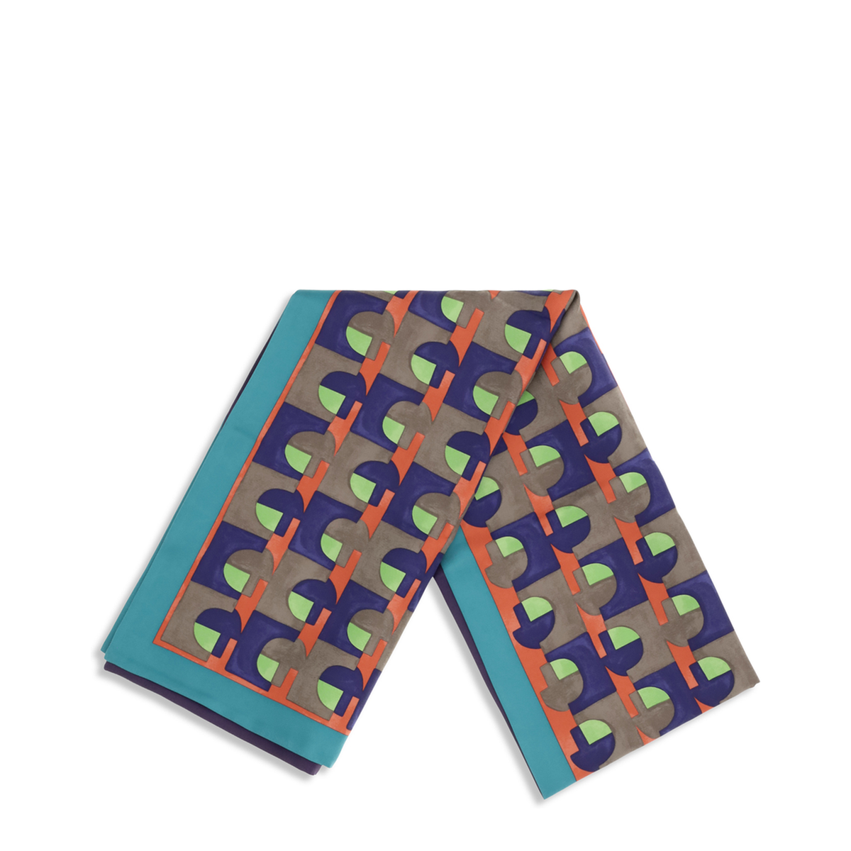 MAYFEYR - Miu Miu - Geometric Print Scarf - 5FF0652IG3F00M9