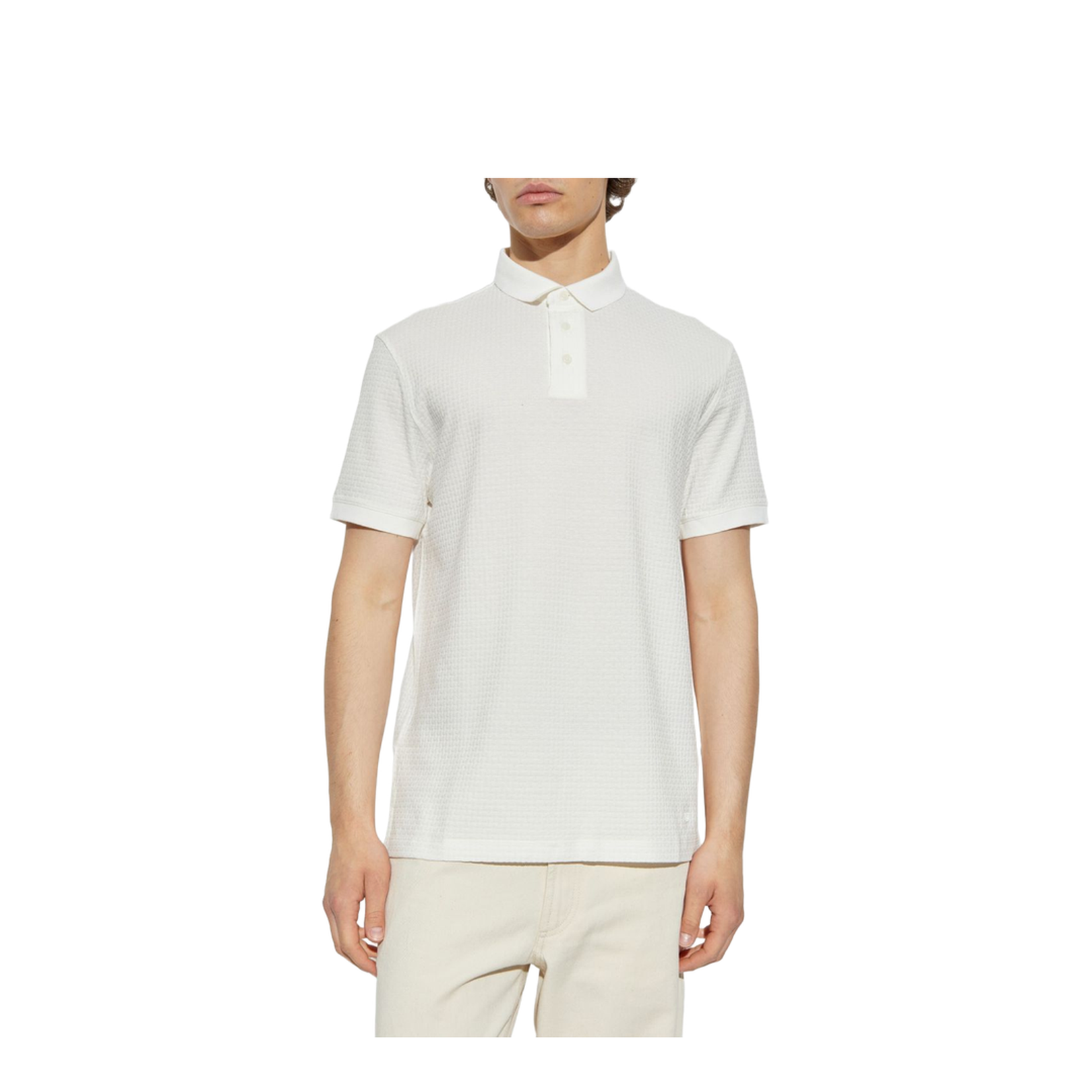 Printed Cotton Polo Shirt