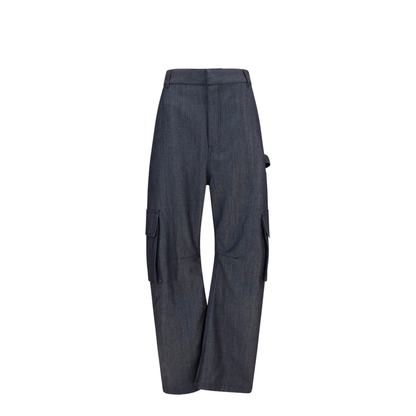 MAYFEYR - Balenciaga - Denim Print Cargo Pants - A002ADTUT44