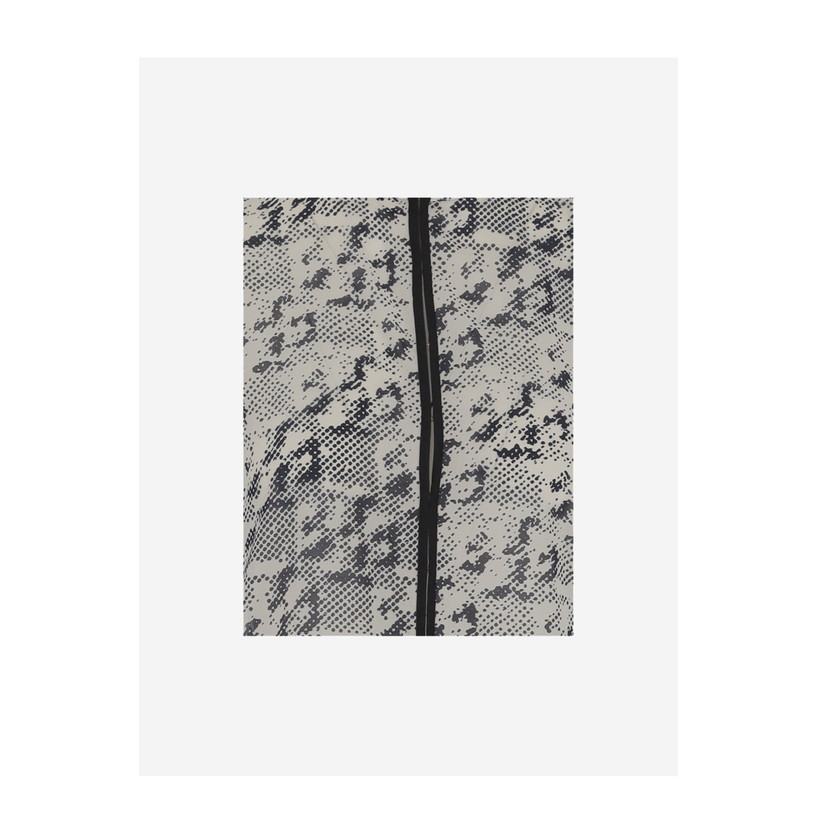 Grey Kaftan with Contrasting Trims