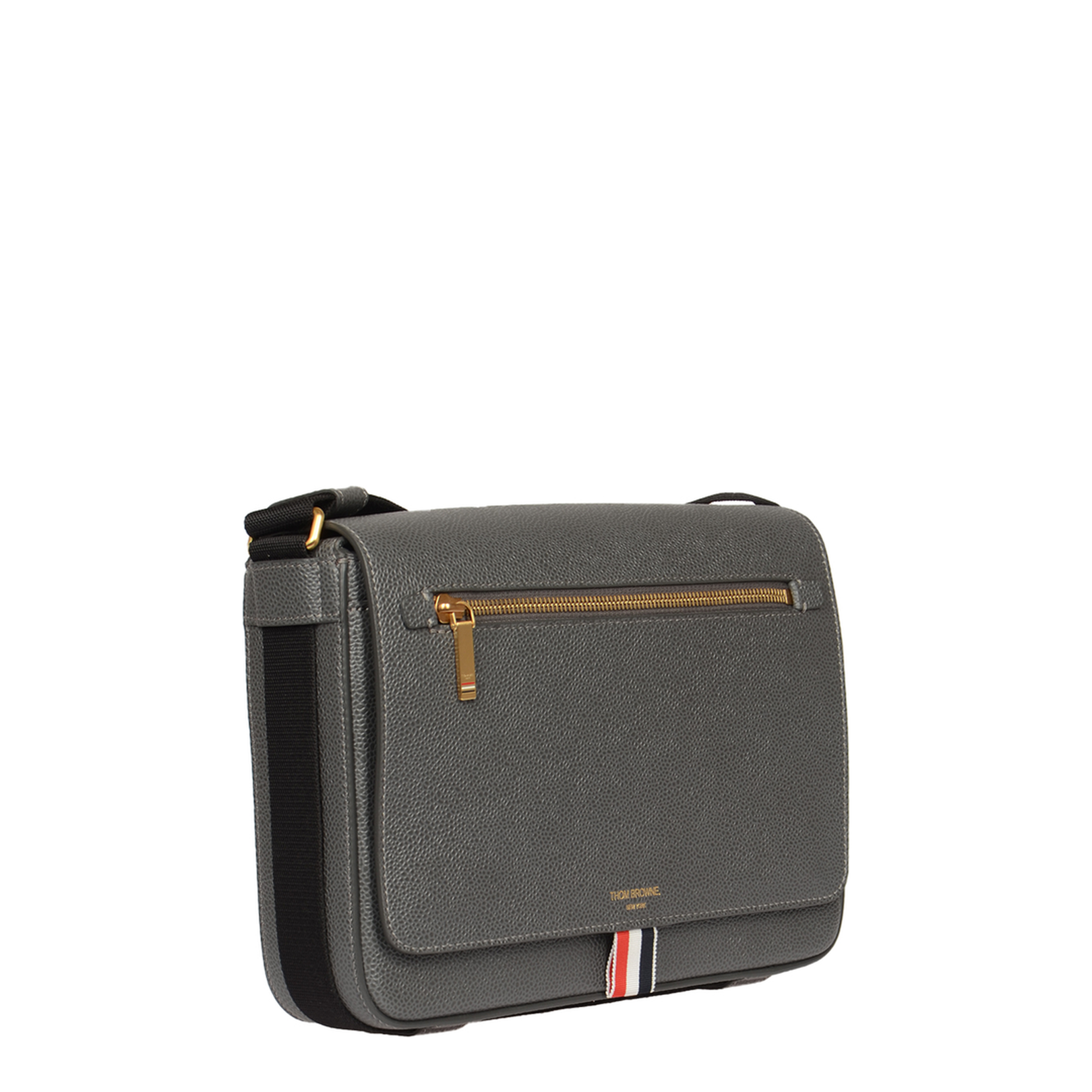 Pebble Grain Leather Reporter Bag