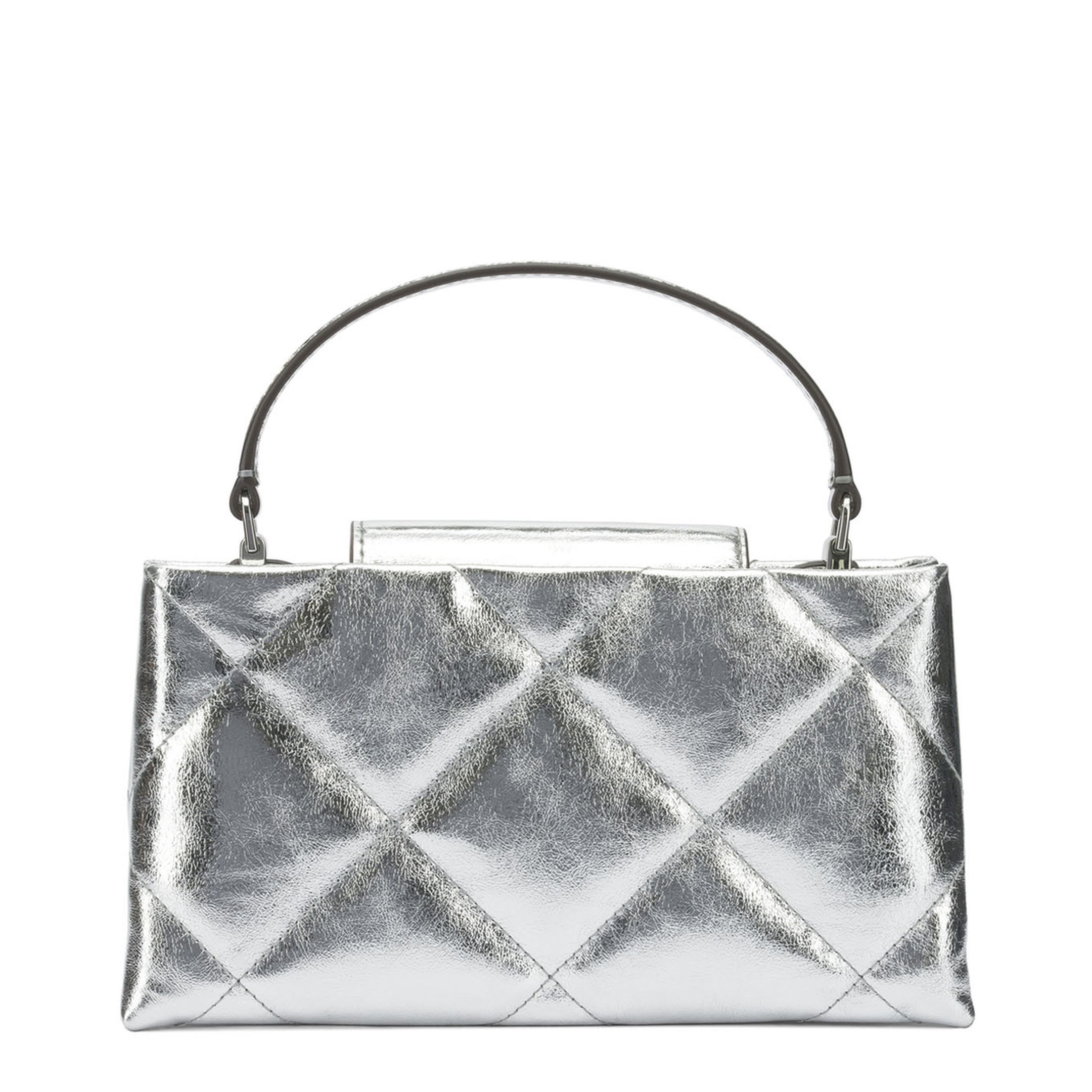 Mini Kira Diamond-Quilted Tote Bag