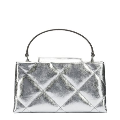 Mini Kira Diamond-Quilted Tote Bag