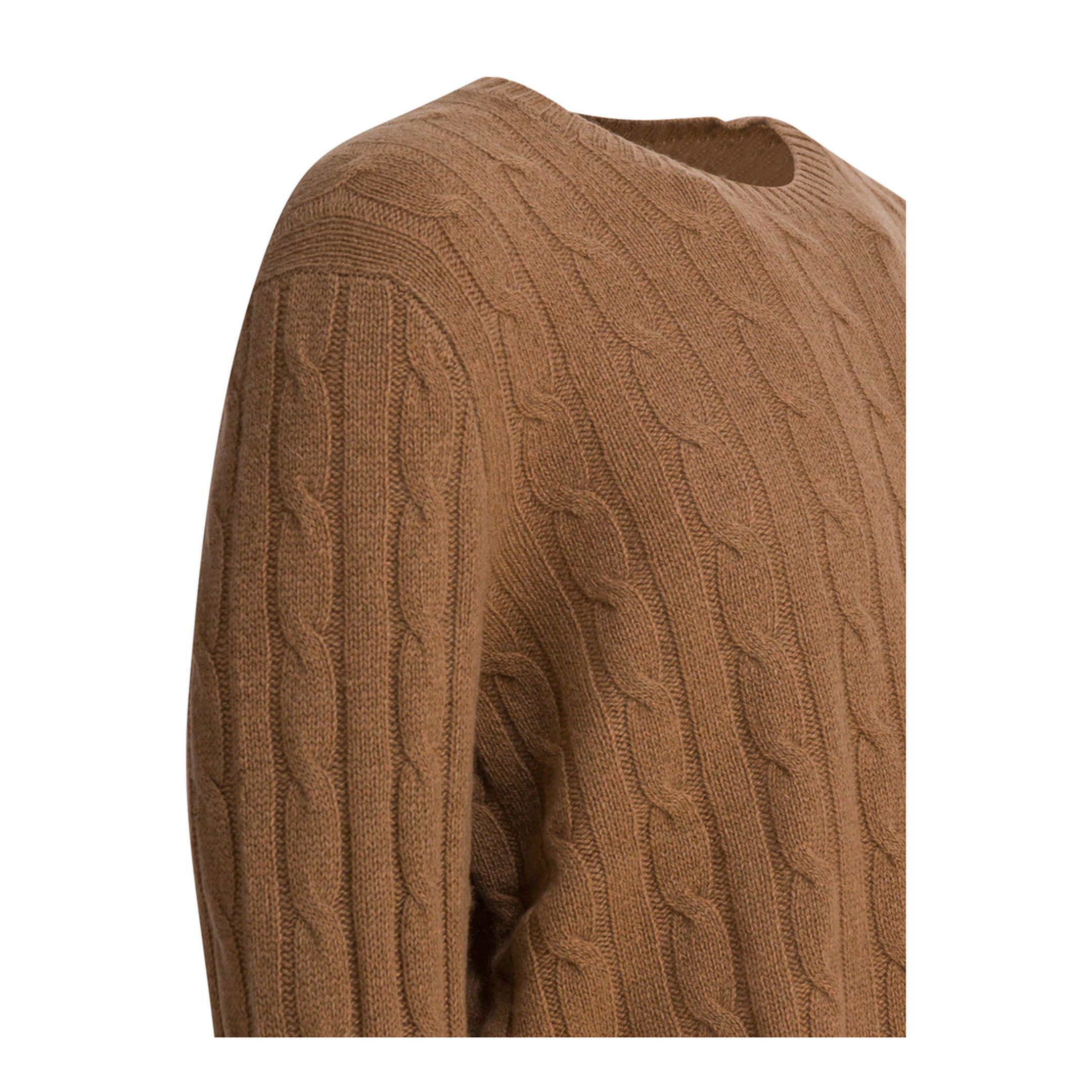 MAYFEYR - Polo Ralph Lauren - Cashmere Sweater - 710876728506BROWNSUGARMELANGE