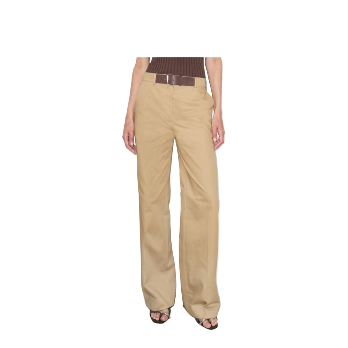 MAYFEYR - Tory Burch - Beige Gabardine Pant - 177941256