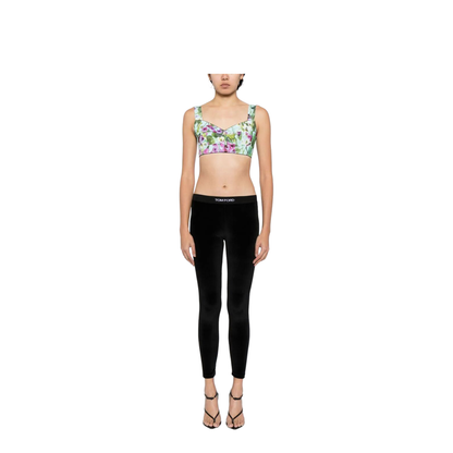 MAYFEYR - Tom Ford - Stretch Lustrous Velour Signature Leggings - PAJ121JEX065