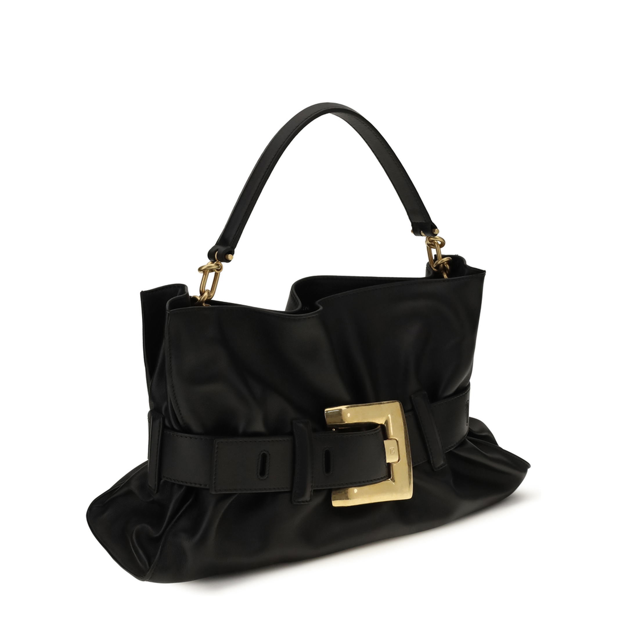 MAYFEYR - Balmain - Medium Anthem Handbag - HN1KK990LSAX0PA