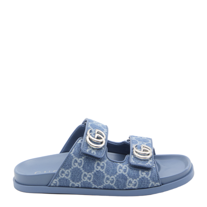 Double G Flat Sandals