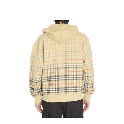 RORY DEG CHK HOODIE SWEATSHIRT