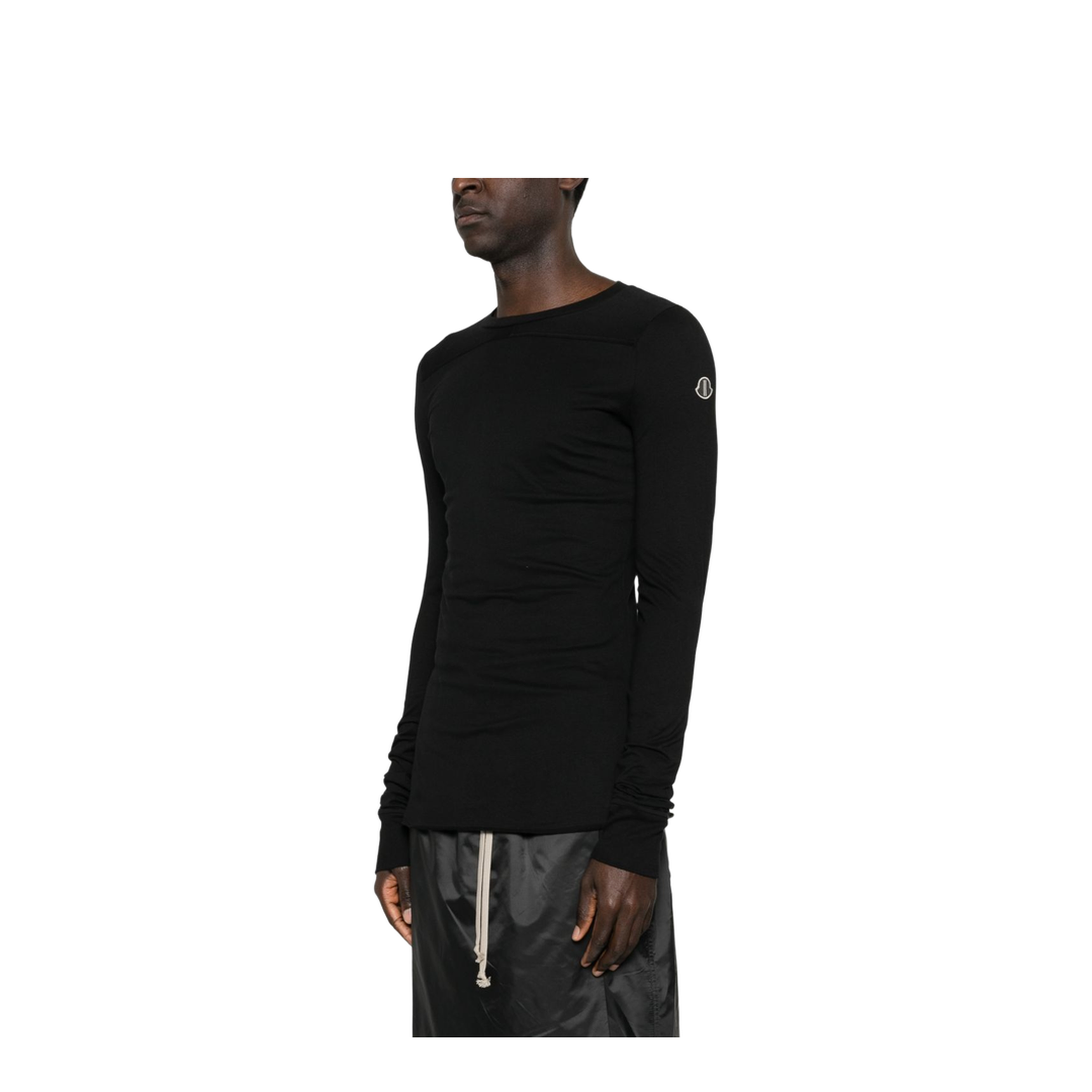 Black Cotton Sweater