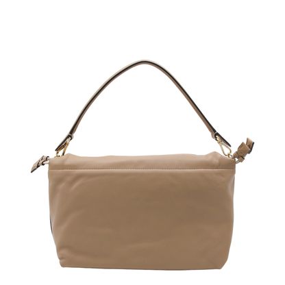 Baguette Large Leather Top Handle Bags - Brown