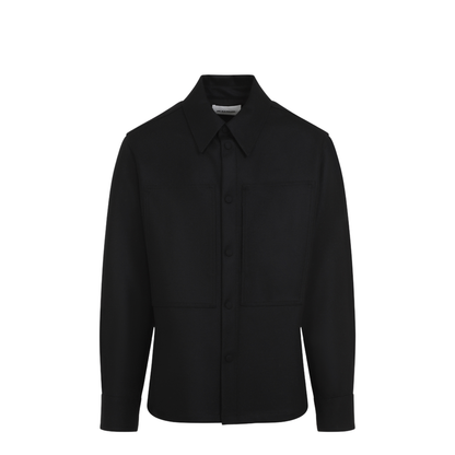 Wool Shirt Black