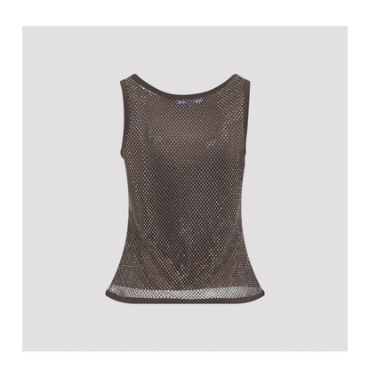 MAYFEYR - RALPH LAUREN COLLECTION - Espresso Melony Tank Top - 290P19622001ESPRESSO