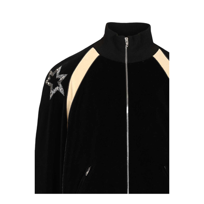 Cotton Blend Velvet Sports Jacket